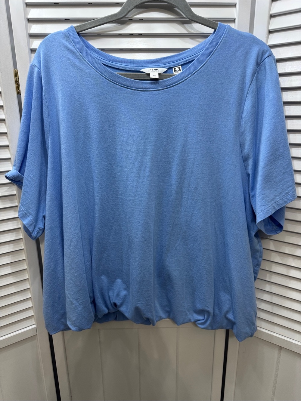 Penningtons Sky Blue Short Sleeve Casual Tee